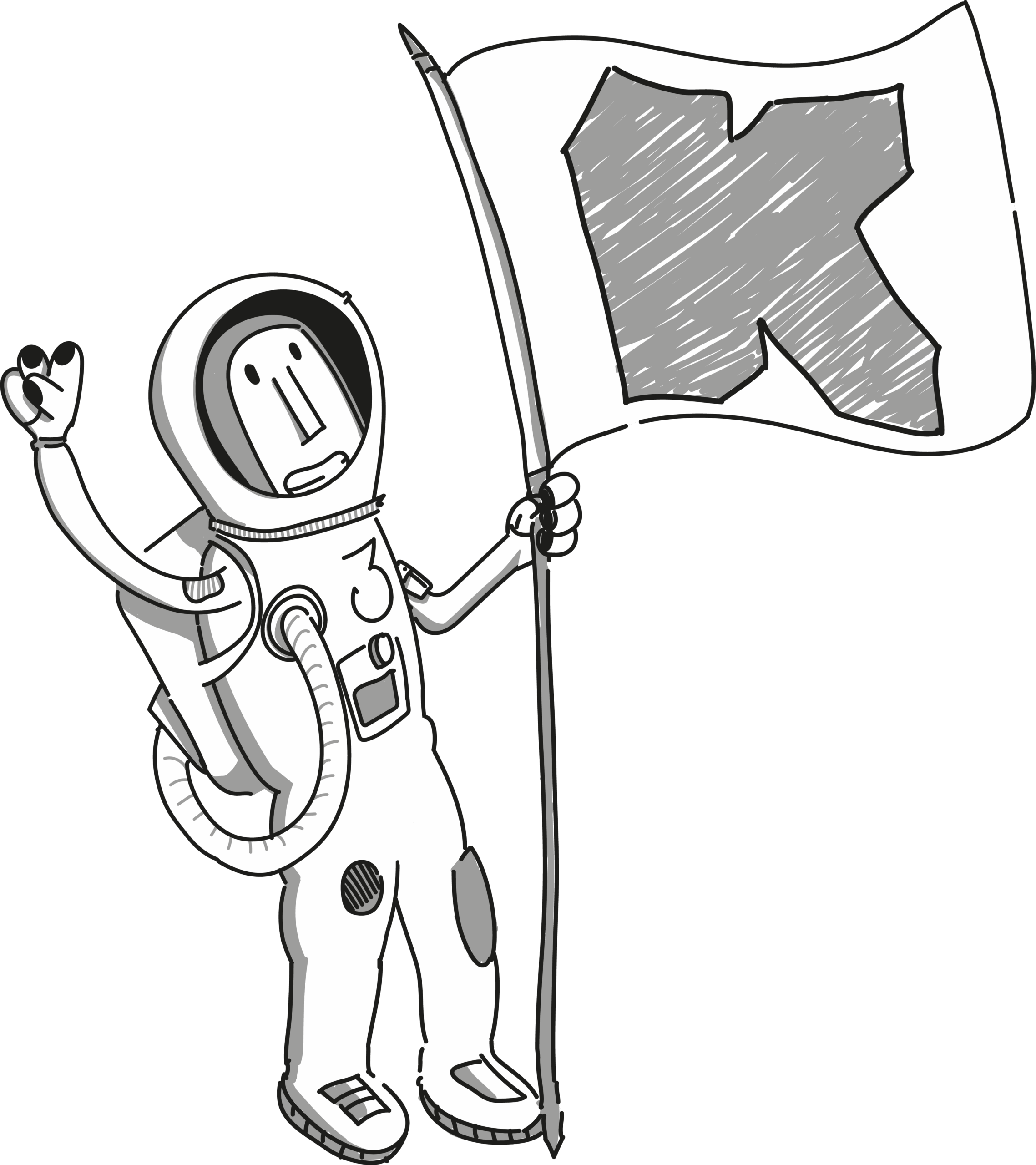 Fred 008.1_Neil und die Rakete